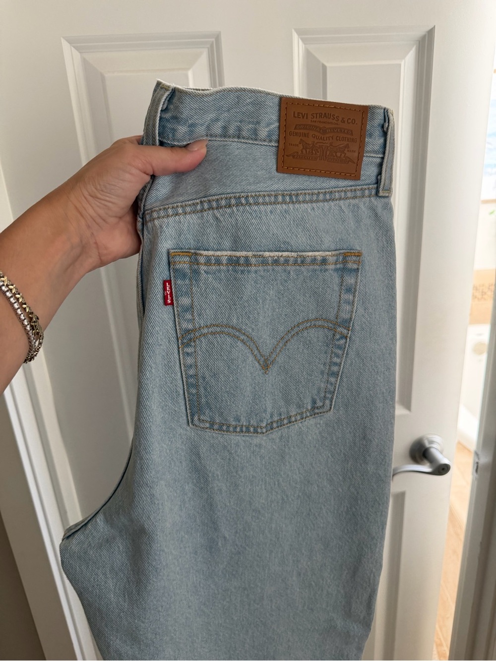 Levi's Relaxed Fit Light Wash Men's Jeans